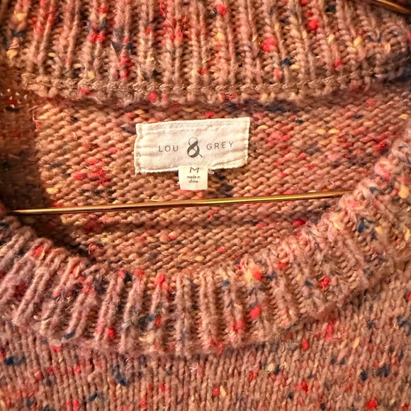 Lou & Grey Multicolor Crew Neck Sweater - Picture 3 of 8